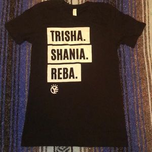 Female Country Music Legends, Trisha Shania Reba Tee Shirt
